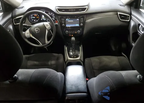 2014 Nissan Rogue S из США, поврежденный, VIN 5N1AT2MV0EC827561